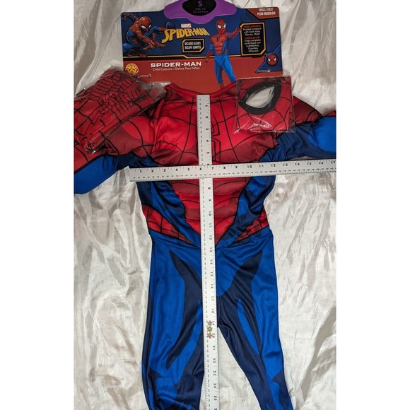 New Rubie’s Marvel Spiderman Kids Costume  Size Small 4-6 - Picture 5 of 5